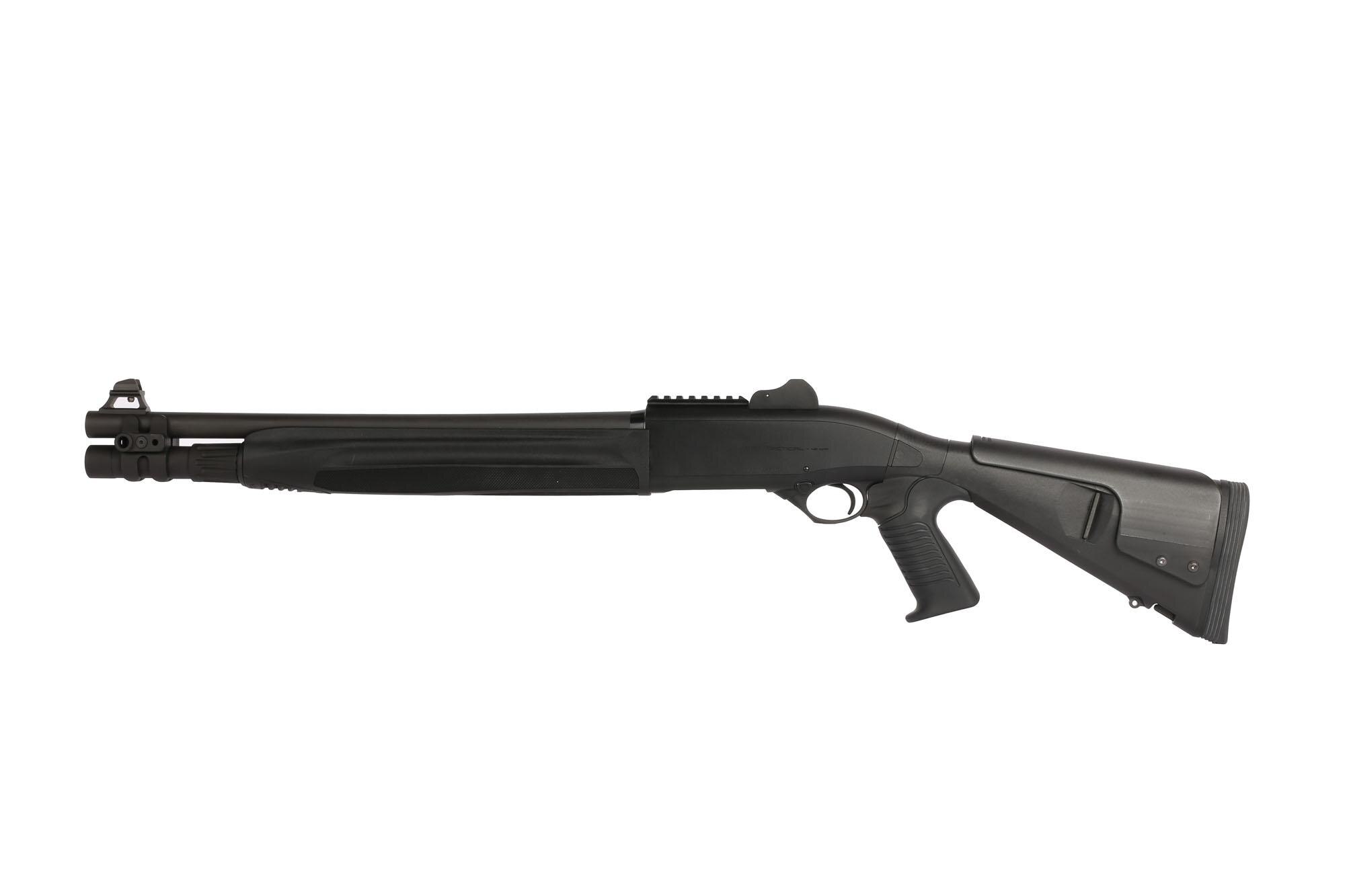 Beretta 1301 18.5” 12 ga Tactical Semi Auto Shotgun with Magazine Extension UKJ131P18